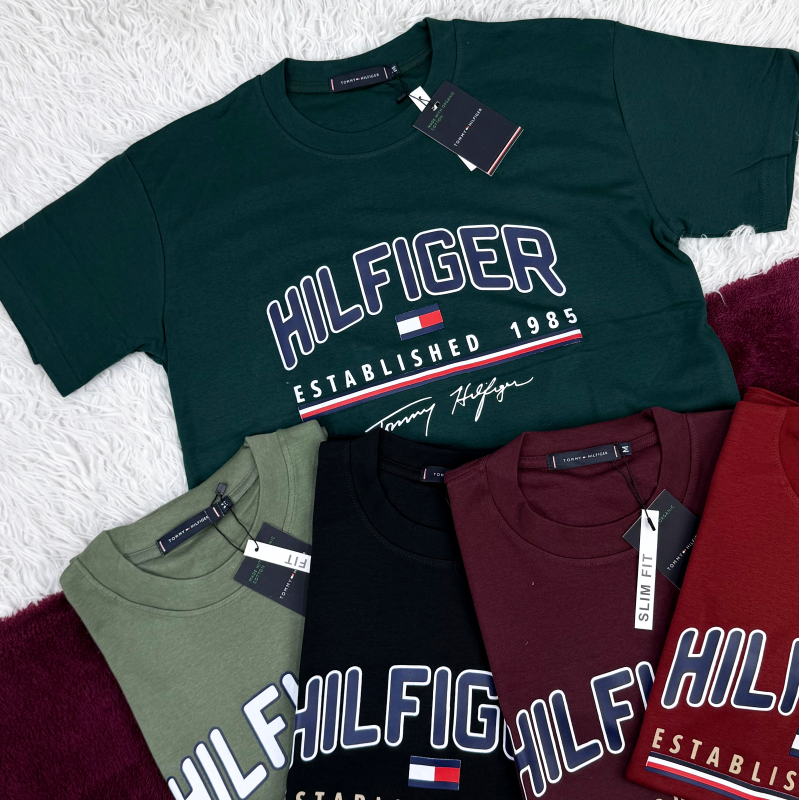 Tommy Hilfiger Men's Half Sleeve Super Combed T-Shirt Wholesale