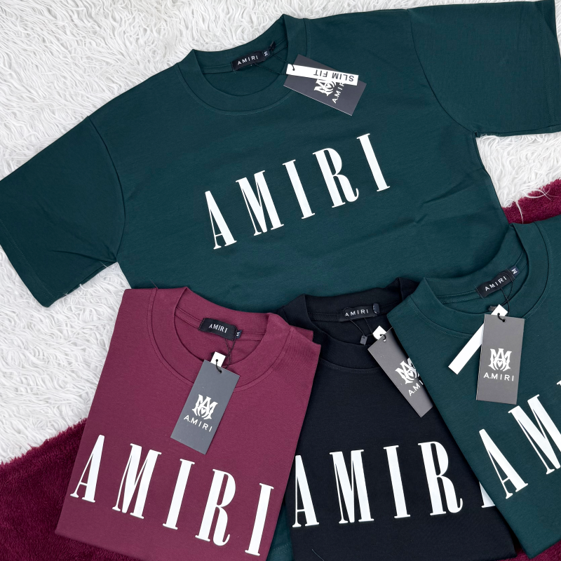 Amiri Men's Half Sleeve Super Combed T-Shirt Wholesale Amiri Men's Half Sleeve Super Combed T-Shirt Wholesale