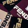Fendi Men's Half Sleeve Super Combed T-Shirt Wholesale