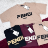 Fendi Men's Half Sleeve Super Combed T-Shirt Wholesale