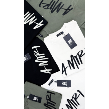 Amiri Men's Half Sleeve Super Combed T-Shirt Wholesale