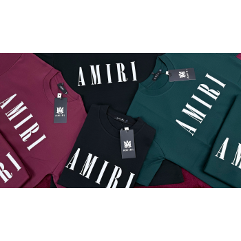 Amiri Men's Half Sleeve Super Combed T-Shirt Wholesale
