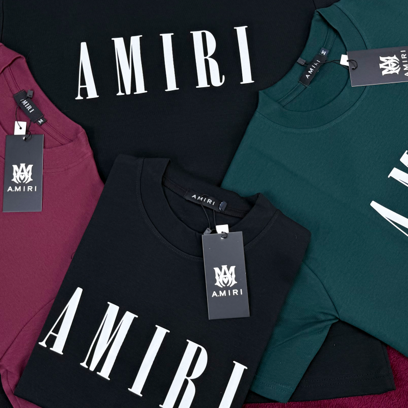 Amiri Men's Half Sleeve Super Combed T-Shirt Wholesale Amiri Men's Half Sleeve Super Combed T-Shirt Wholesale