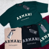 Emporio Armani Men's Half Sleeve Super Combed T-Shirt Wholesale