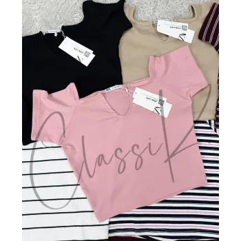 Zara Women’s V-Neck Crop Top Wholesale Bangladesh 2026
