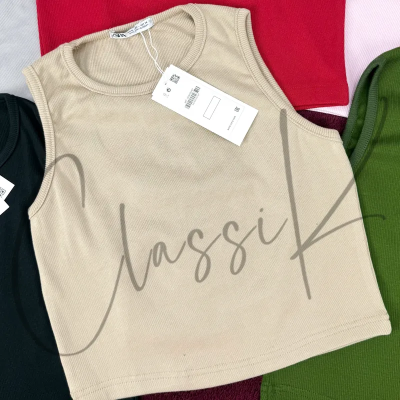 Zara Women’s Crop Tank Top Wholesale Bangladesh 2026