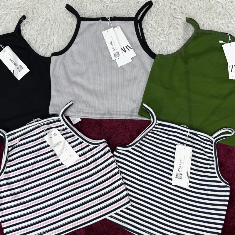 Zara Women’s Cami Crop Top Wholesale Bangladesh 2026