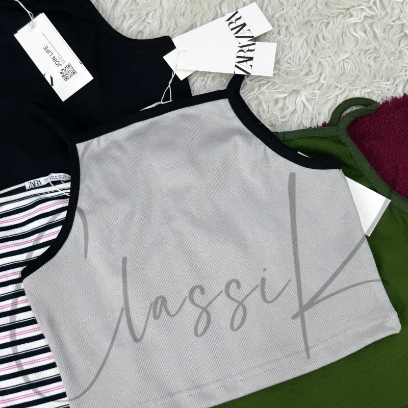 Zara Women’s Cami Crop Top Wholesale Bangladesh 2026