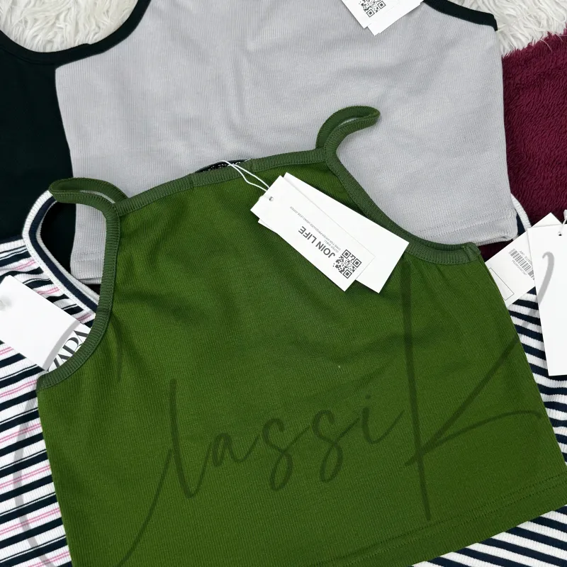 Zara Women’s Cami Crop Top Wholesale Bangladesh 2026