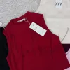 Zara Women’s Mock Neck Crop Top Wholesale Bangladesh 2026