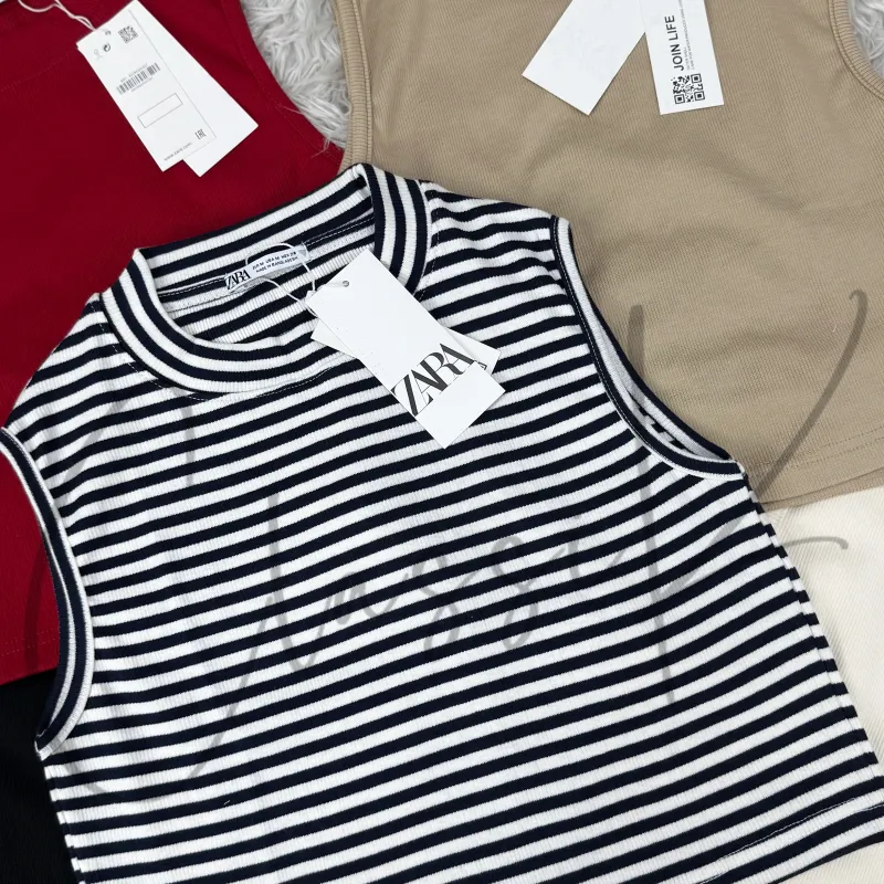 Zara Women’s Mock Neck Crop Top Wholesale Bangladesh 2026
