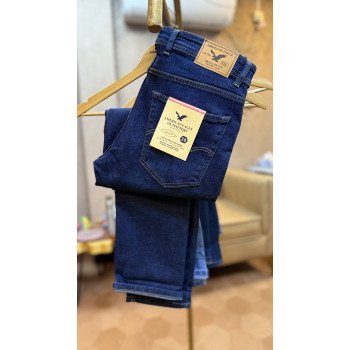 American Eagle Men's Slim Fit Denim Jeans Washed Blue Wholesale