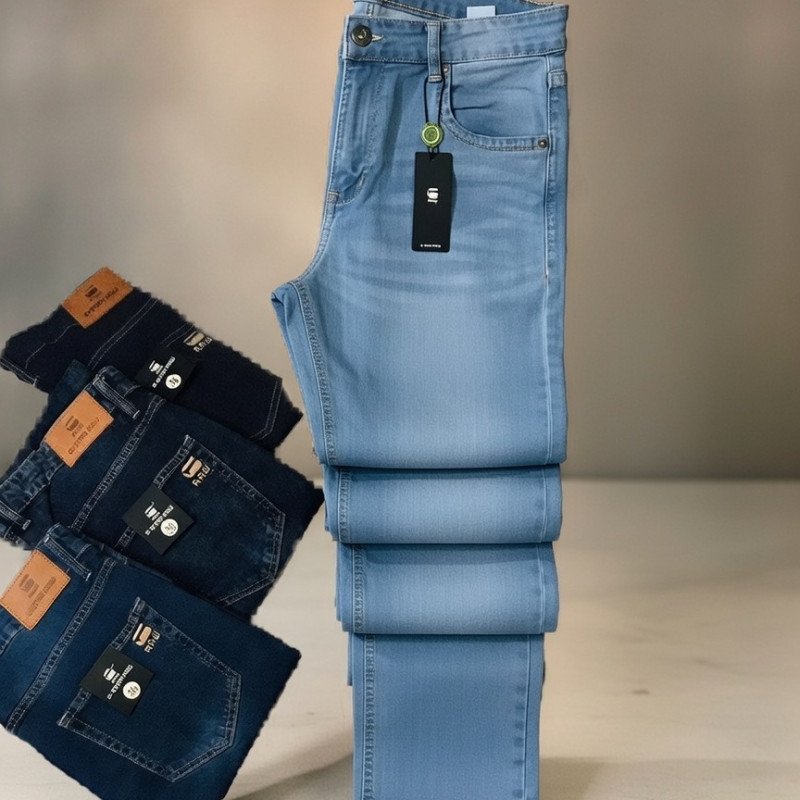 G-Star Raw Men's Tapered Fit Denim Jeans Washed  Wholesale