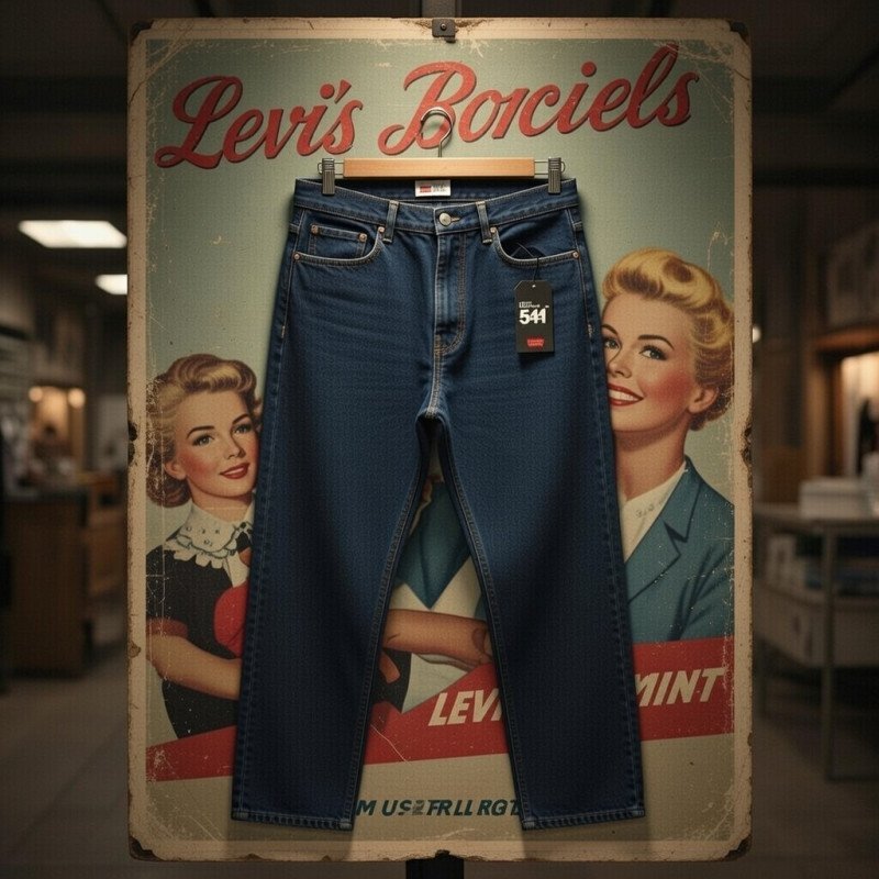 Levi's 511 Men's Straight Fit Denim Jeans Washed  Wholesale