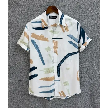 Versace Men's Premium Short Sleeve Shirt Wholesale – Everywear Bangladesh Ltd