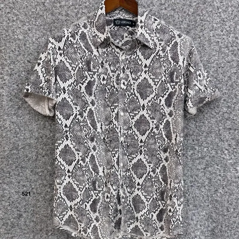 Versace Men's Premium Short Sleeve Shirt Wholesale – Everywear Bangladesh Ltd