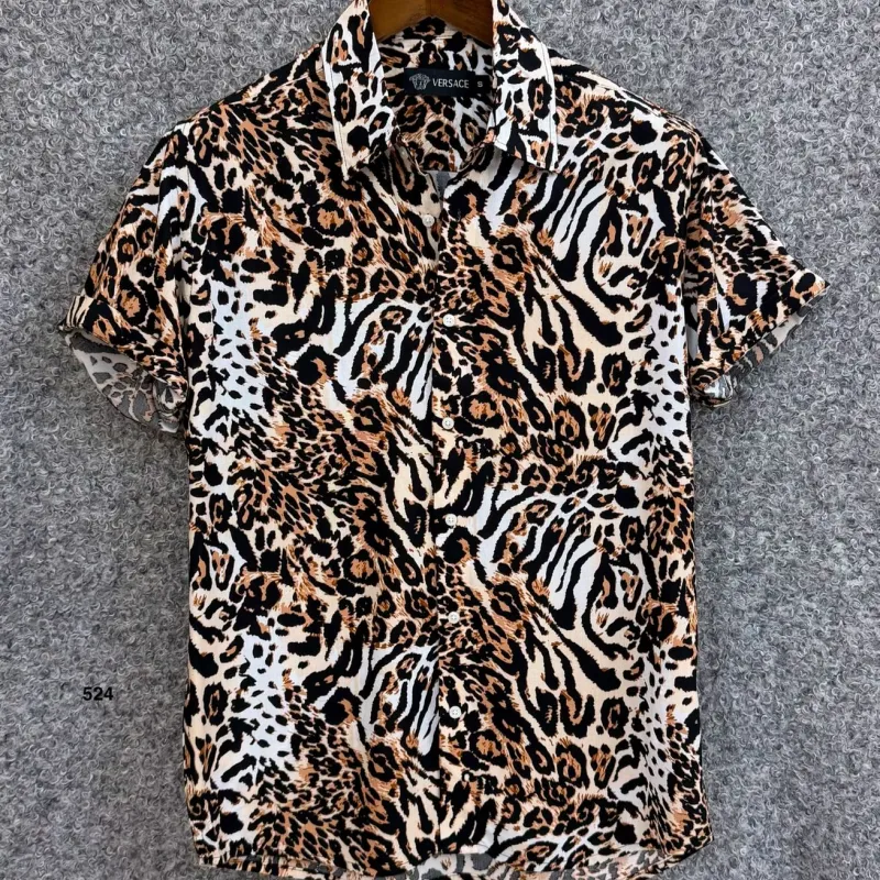 Versace Men's Premium Short Sleeve Shirt Wholesale – Everywear Bangladesh Ltd