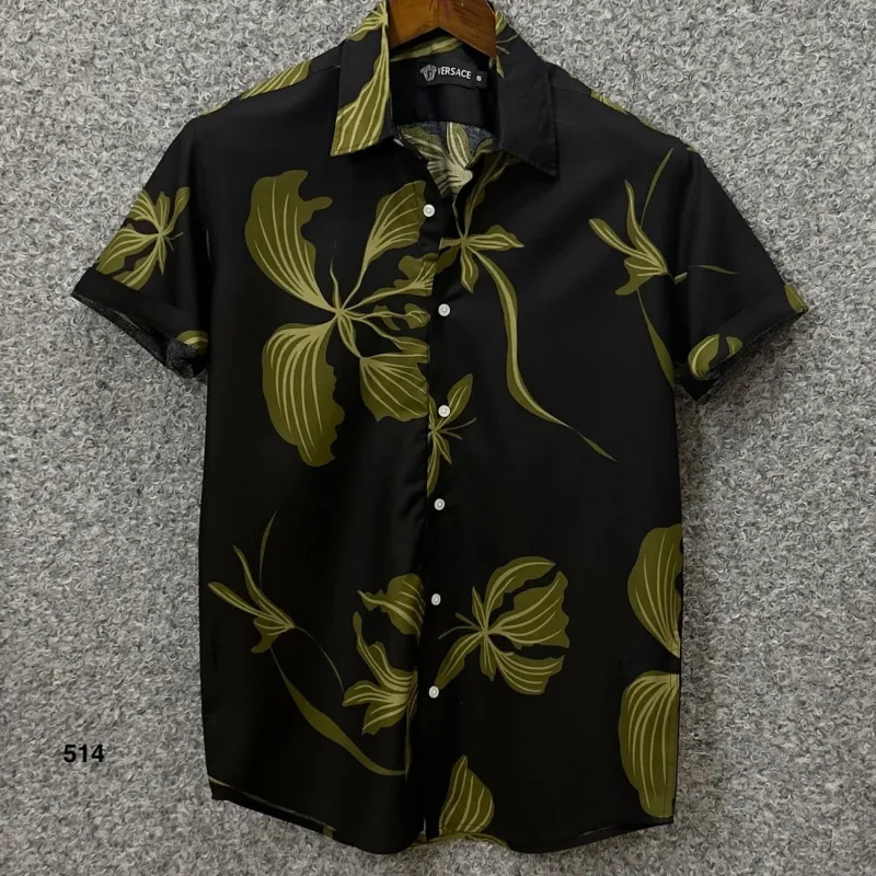 Versace Men's Premium Short Sleeve Shirt Wholesale – Everywear Bangladesh Ltd