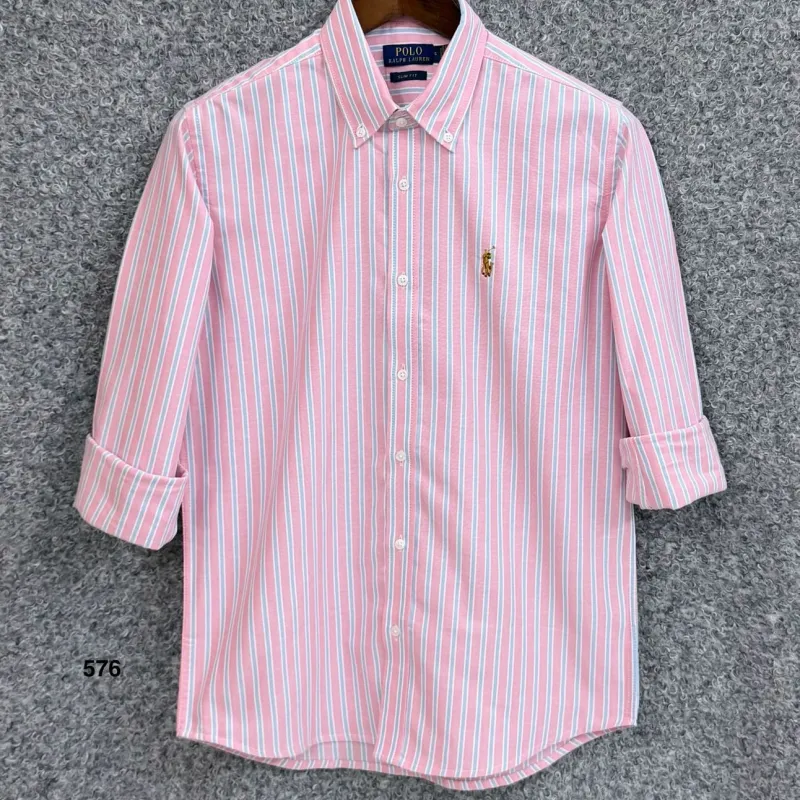 Ralph Lauren Men's Premium Stripe Shirt Wholesale – Everywear Bangladesh Ltd