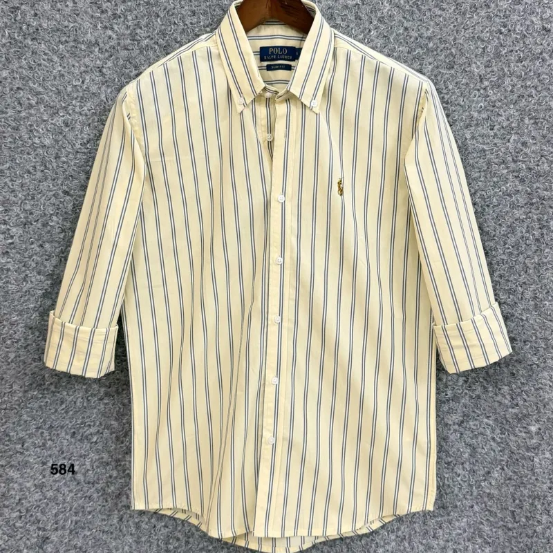 Ralph Lauren Men's Premium Stripe Shirt Wholesale – Everywear Bangladesh Ltd