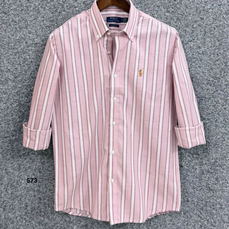Ralph Lauren Men's Premium Stripe Shirt Wholesale – Everywear Bangladesh Ltd