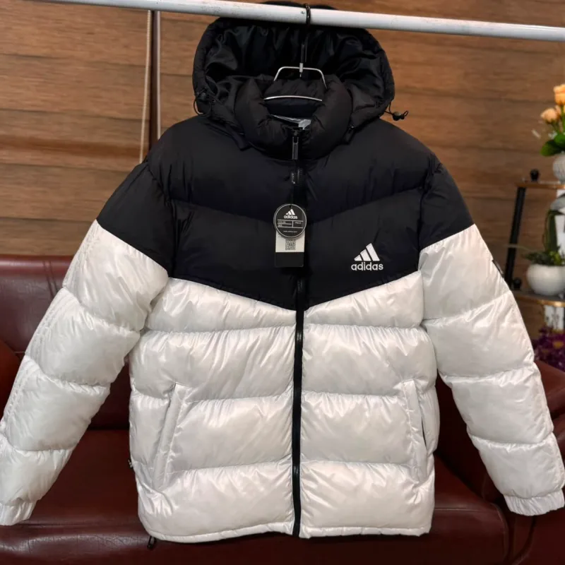 Men’s Adidas Style Contrast Puffer Jacket Wholesale Bangladesh