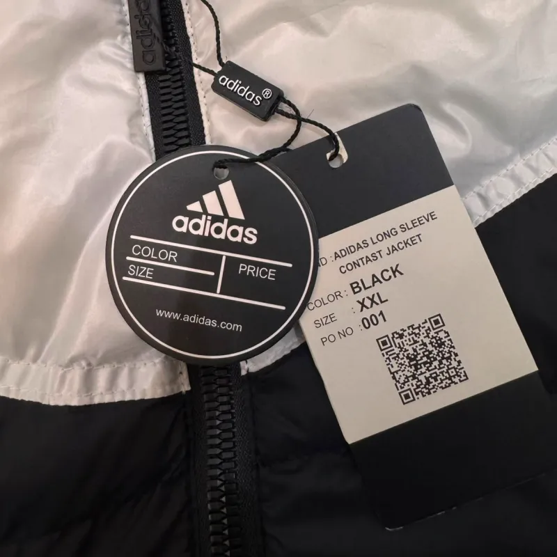 Men’s Adidas Style Contrast Puffer Jacket Wholesale Bangladesh