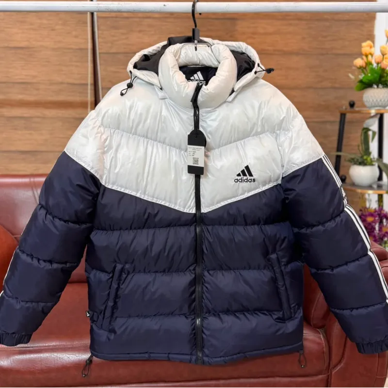 Men’s Adidas Style Contrast Puffer Jacket Wholesale Bangladesh