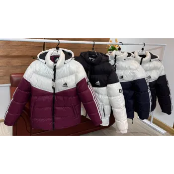 Men’s Adidas Style Contrast Puffer Jacket Wholesale Bangladesh