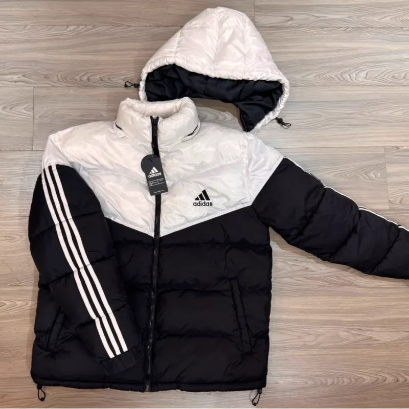 Men’s Adidas Style Contrast Puffer Jacket Wholesale Bangladesh