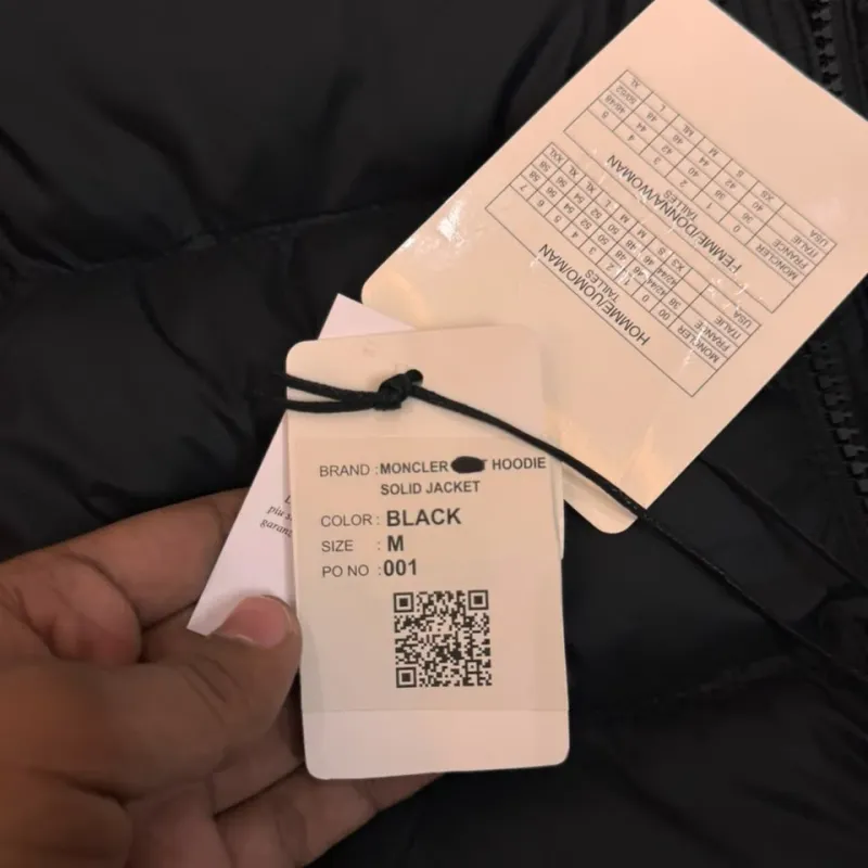 Men’s Moncler Style Hooded Puffer Jacket Wholesale Bangladesh