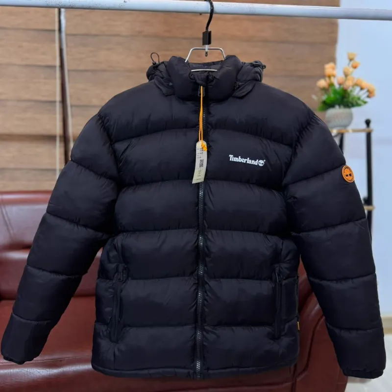 Men’s Timberland Style Hooded Puffer Jacket Wholesale Bangladesh