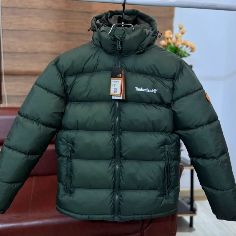 Men’s Timberland Style Hooded Puffer Jacket Wholesale Bangladesh