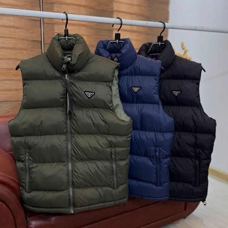 Men’s Prada Style Puffer Vest Wholesale Bangladesh