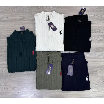 Ralph Lauren Cable Knit Half-Zipper Sweater Wholesale Bangladesh