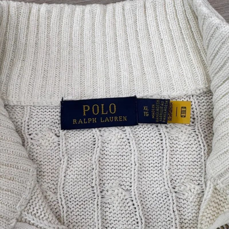 Ralph Lauren Cable Knit Half-Zipper Sweater Wholesale Bangladesh