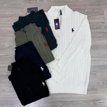 Ralph Lauren Cable Knit Half-Zipper Sweater Wholesale Bangladesh