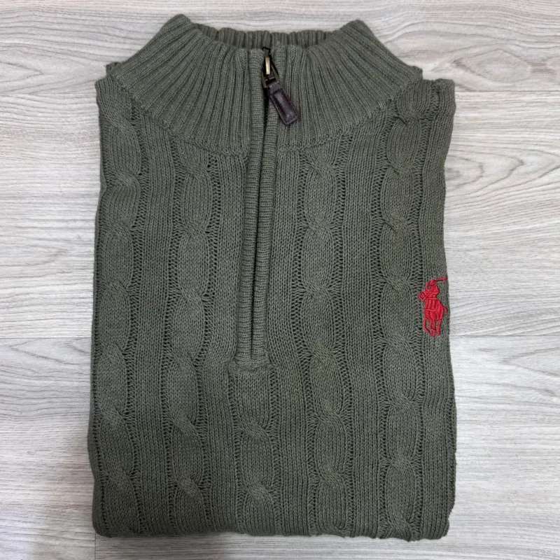 Ralph Lauren Cable Knit Half-Zipper Sweater Wholesale Bangladesh