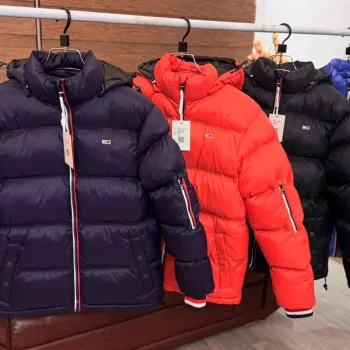 Men’s Tommy Hilfiger Style Hooded Puffer Jacket Wholesale Bangladesh