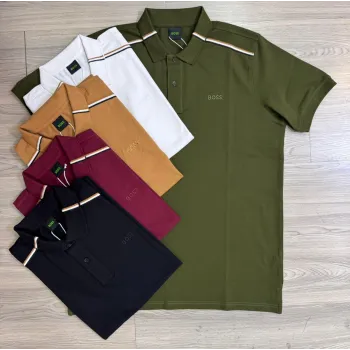Boss Men’s High Quality Pique Polo Shirt Wholesale Bangladesh