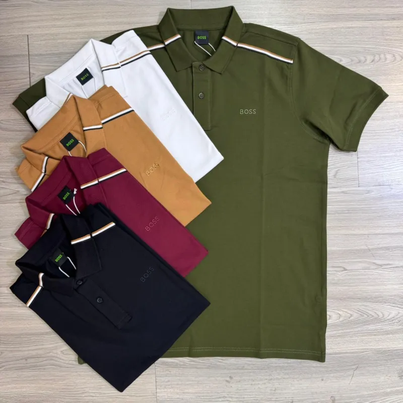 Boss Men’s High Quality Pique Polo Shirt Wholesale Bangladesh