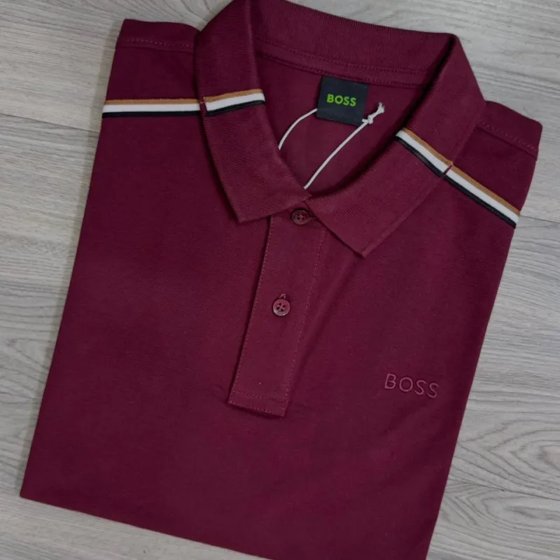 Boss Men’s High Quality Pique Polo Shirt Wholesale Bangladesh