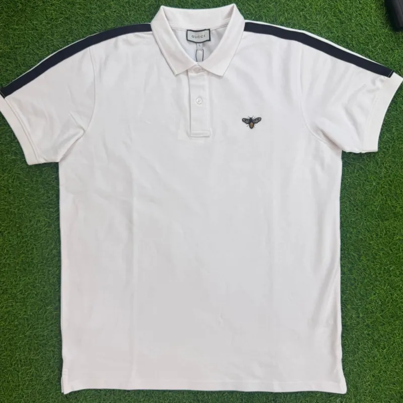 Gucci Men’s High Quality Pique Polo Shirt (Shoulder Panel) Wholesale Bangladesh