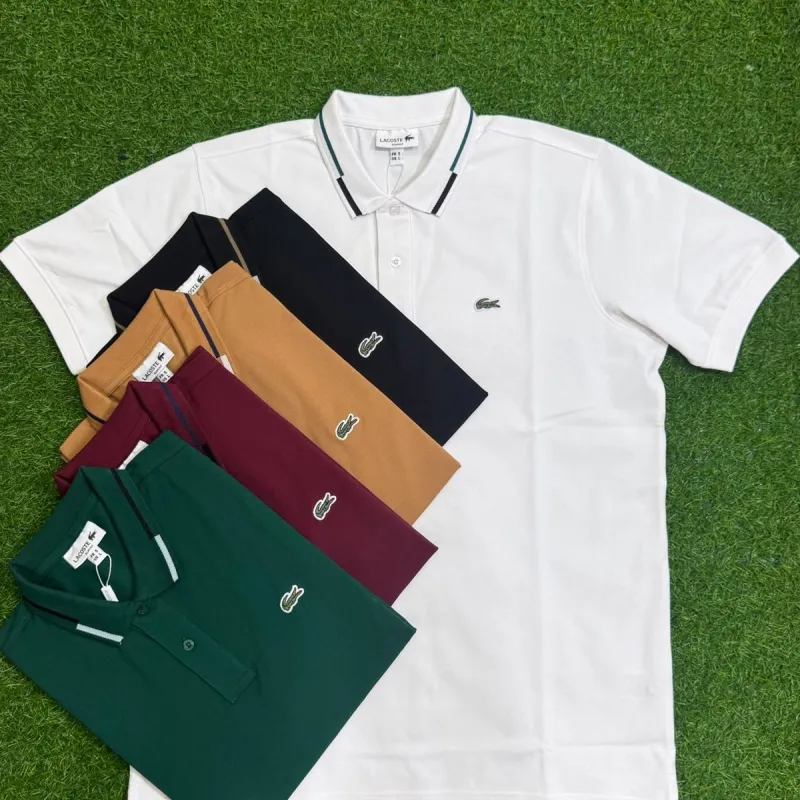 Lacoste Men’s High Quality Pique Polo Shirt Wholesale Bangladesh