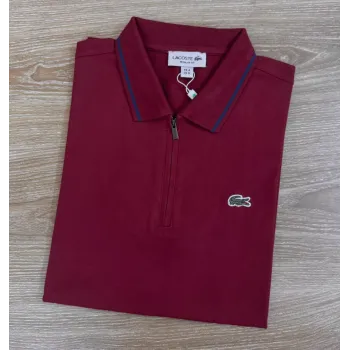 Lacoste Men’s High Quality Pique Zipper Polo Wholesale Bangladesh
