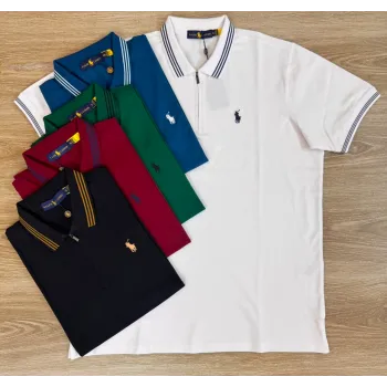 Ralph Lauren Men’s High Quality Pique Zipper Polo Wholesale Bangladesh