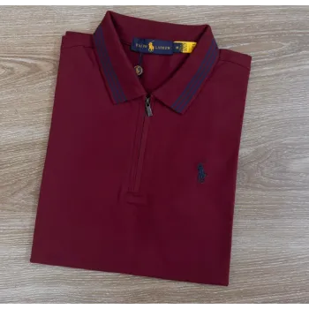 Ralph Lauren Men’s High Quality Pique Zipper Polo Wholesale Bangladesh