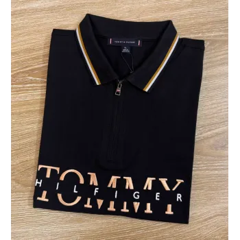 Tommy Hilfiger Men’s High Quality Pique Zipper Polo Wholesale Bangladesh