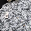 Zara Men's Cuban Collar Abstract Printed Half Sleeve Shirt Wholesale Bangladesh