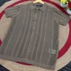 Ralph Lauren Glitchez Open Knit Self-Striped Casual Shirt Wholesale Bangladesh